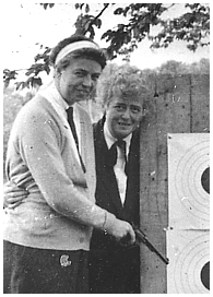 Eleanor Roosevelt and Nancy Cook at Chazy Lake in 1934