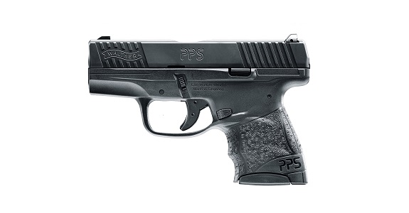 Walther PPS M2 with 7 round magazine (21.1 oz). With the flush fitting 6 round magazine it weighs 19.4 oz.