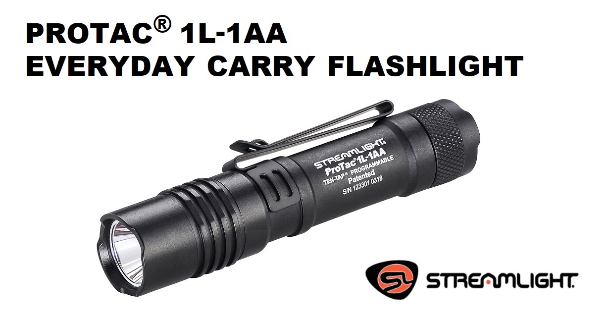Streamlight ProTac 1L-1AA Everyday Carry Flashlight